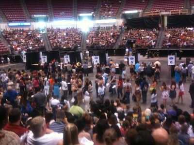 American Idol Audition Tables