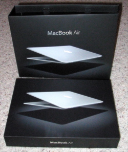 macbook air in box